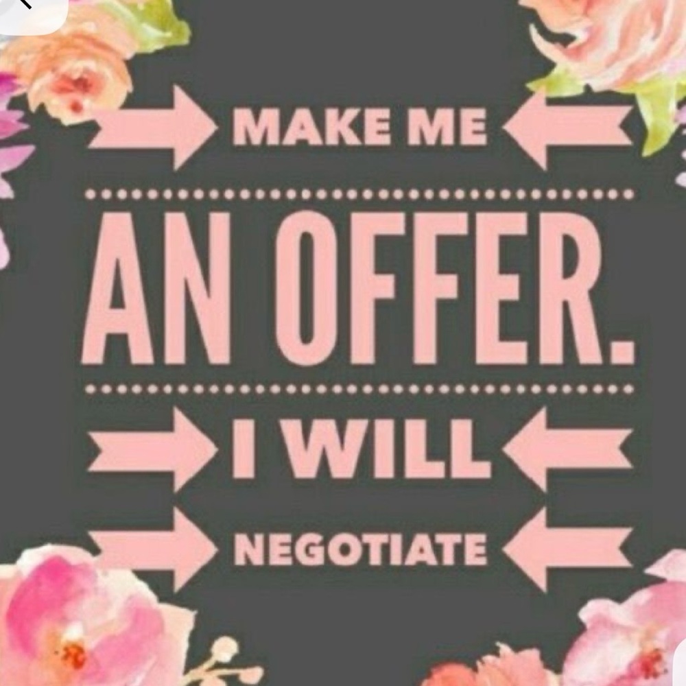 Make reasonable offer PLEASE …. Only a few items left in the closet.